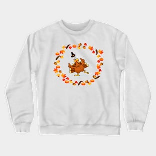 Happy thanks giving t-shirts Crewneck Sweatshirt